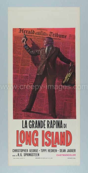 Tiger by the Tail / La grande rapina di Long Island - Italian Locandina